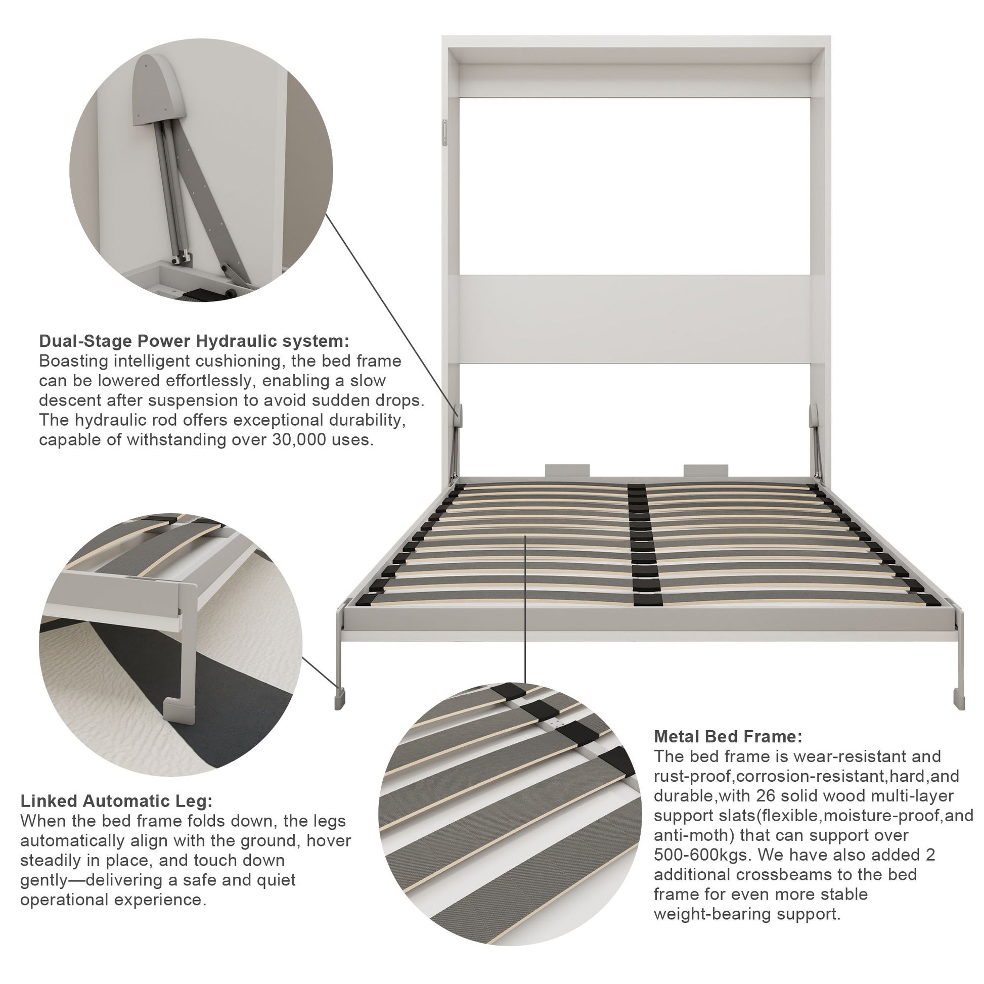 Folding Vertical Murphy Wall Bed - The Sleep Loft - Online Mattress Showroom NYC