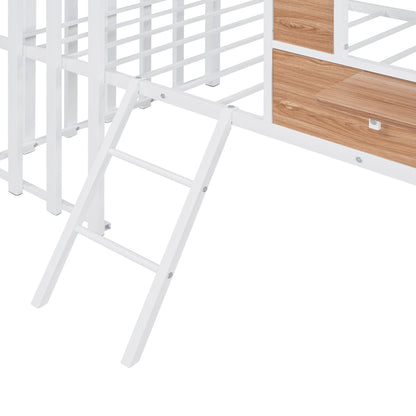 Loft Bed With Roof, Window, Guardrail, Ladder - The Sleep Loft - Online Mattress Showroom NYC