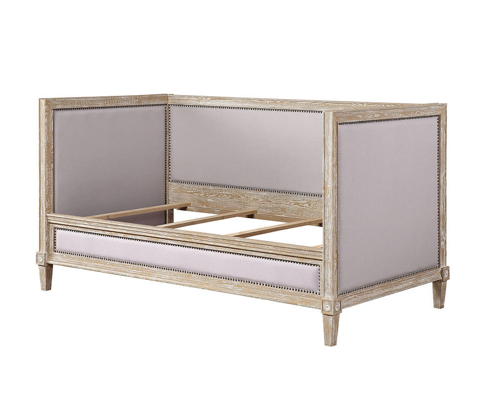 Charlton - Twin Daybed - Beige / Weathered Oak - The Sleep Loft - Online Mattress Showroom NYC