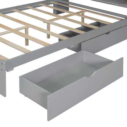Platform Bed With USB, Storage Headboard & Drawers - The Sleep Loft - Online Mattress Showroom NYC