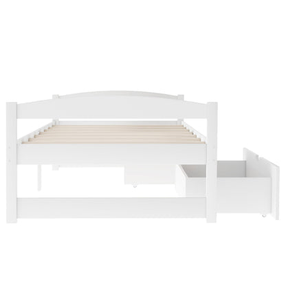 Platform Bed With 2 Drawers - The Sleep Loft - Online Mattress Showroom NYC