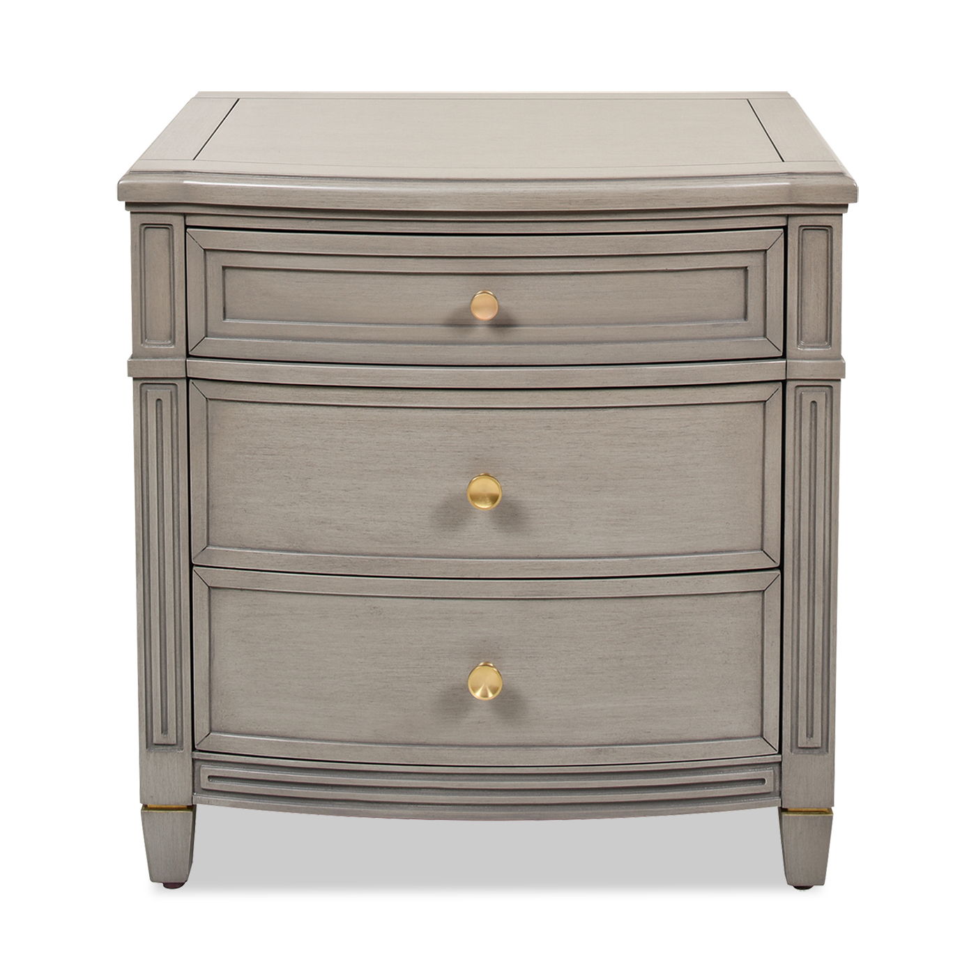 Dauphin - 3 Drawer Accent End Table - The Sleep Loft - Online Mattress Showroom NYC