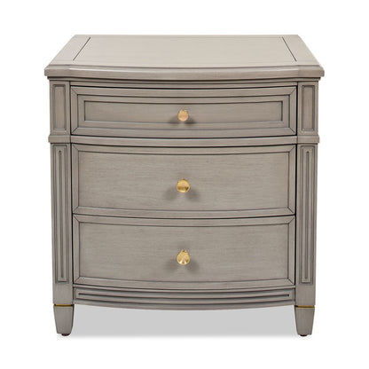 Dauphin - 3 Drawer Accent End Table - The Sleep Loft - Online Mattress Showroom NYC