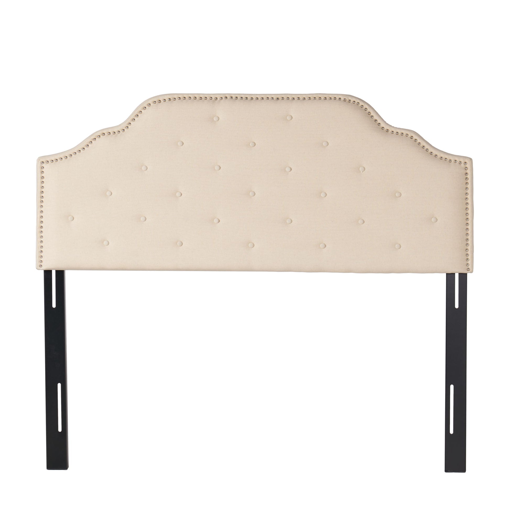 Luella - Button Tufted Upholstered Headboard - The Sleep Loft - Online Mattress Showroom NYC