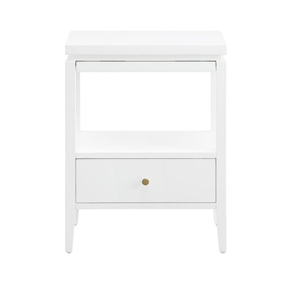 Olana -1 Drawer Nightstand With Floating Top Design - The Sleep Loft - Online Mattress Showroom NYC