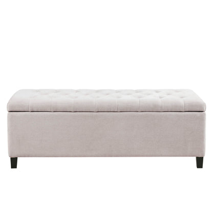 Elegant Design Tufted Top, Soft Close Storage Bench - The Sleep Loft - Online Mattress Showroom NYC