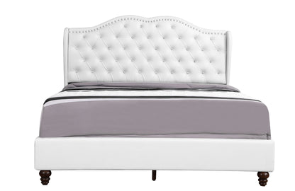 Upholstered Velvet Bed Transitional - The Sleep Loft - Online Mattress Showroom NYC