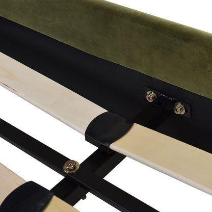 Aspen - Vertical Tufted Modern Headboard Platform Bed Set - The Sleep Loft - Online Mattress Showroom NYC