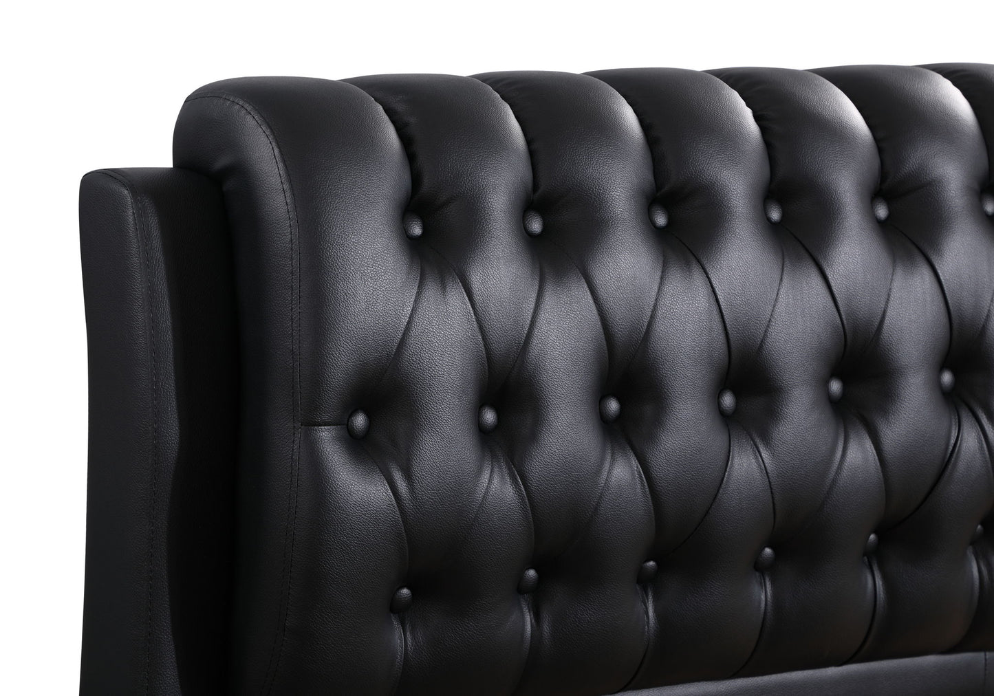 Tufted Upholstered Bed - The Sleep Loft - Online Mattress Showroom NYC