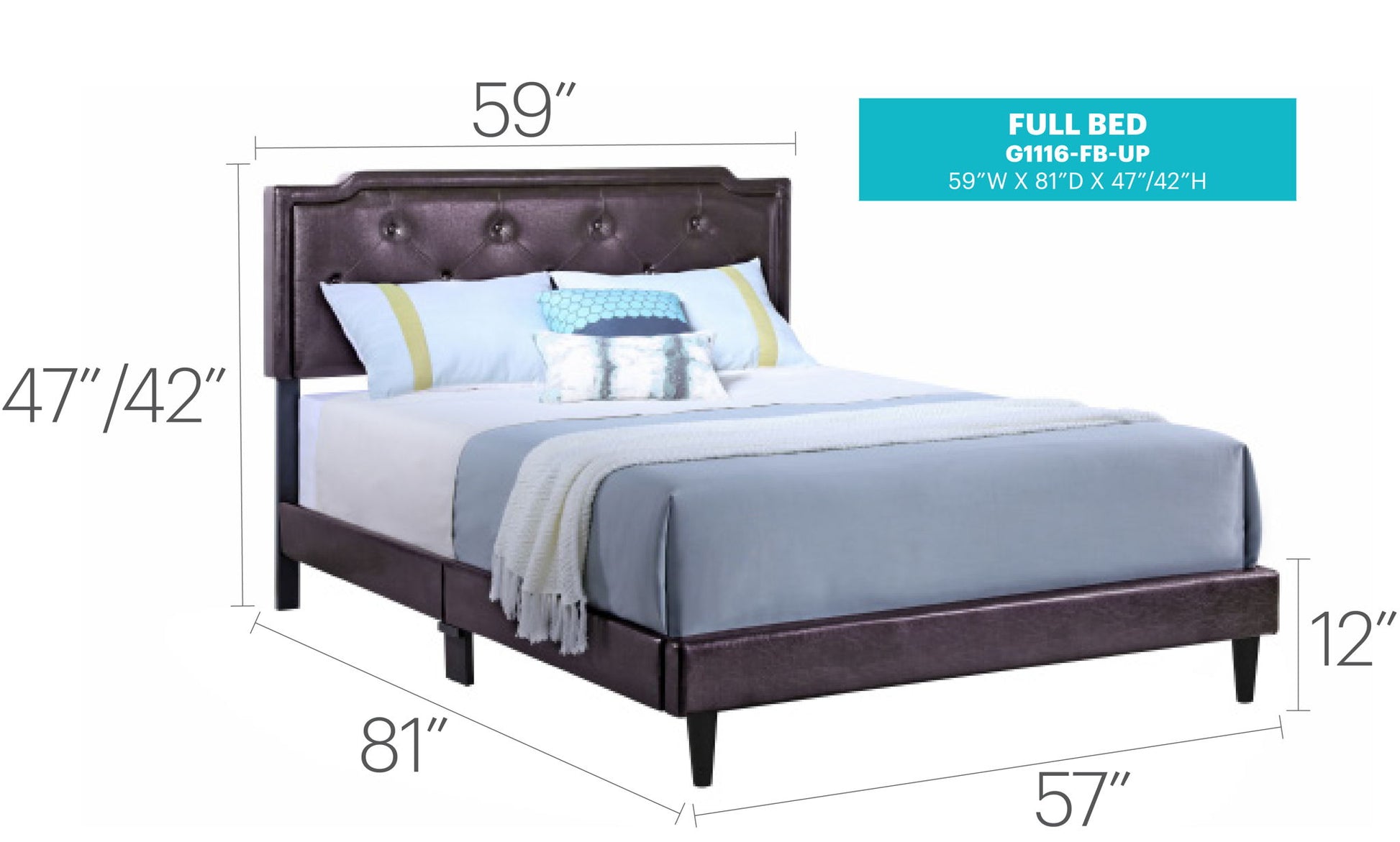 Button Tufted Bed Charming For Cozy Spaces - The Sleep Loft - Online Mattress Showroom NYC