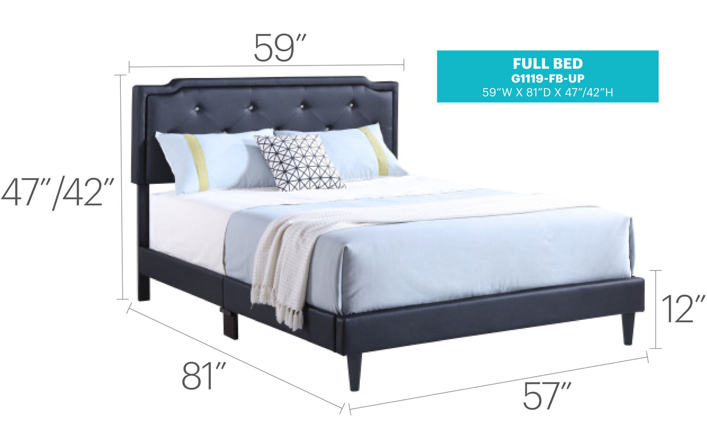 Button Tufted Bed Charming For Cozy Spaces - The Sleep Loft - Online Mattress Showroom NYC