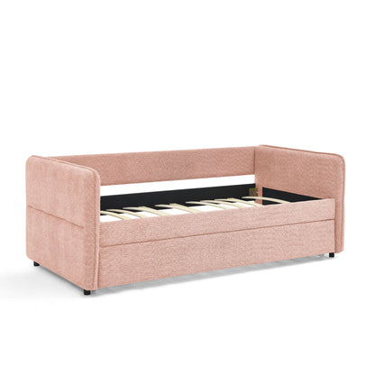 Upholstered Daybed With Pop Up Trundle - The Sleep Loft - Online Mattress Showroom NYC