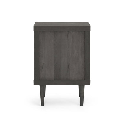 Nystrom - Single Drawer Nightstand - The Sleep Loft - Online Mattress Showroom NYC