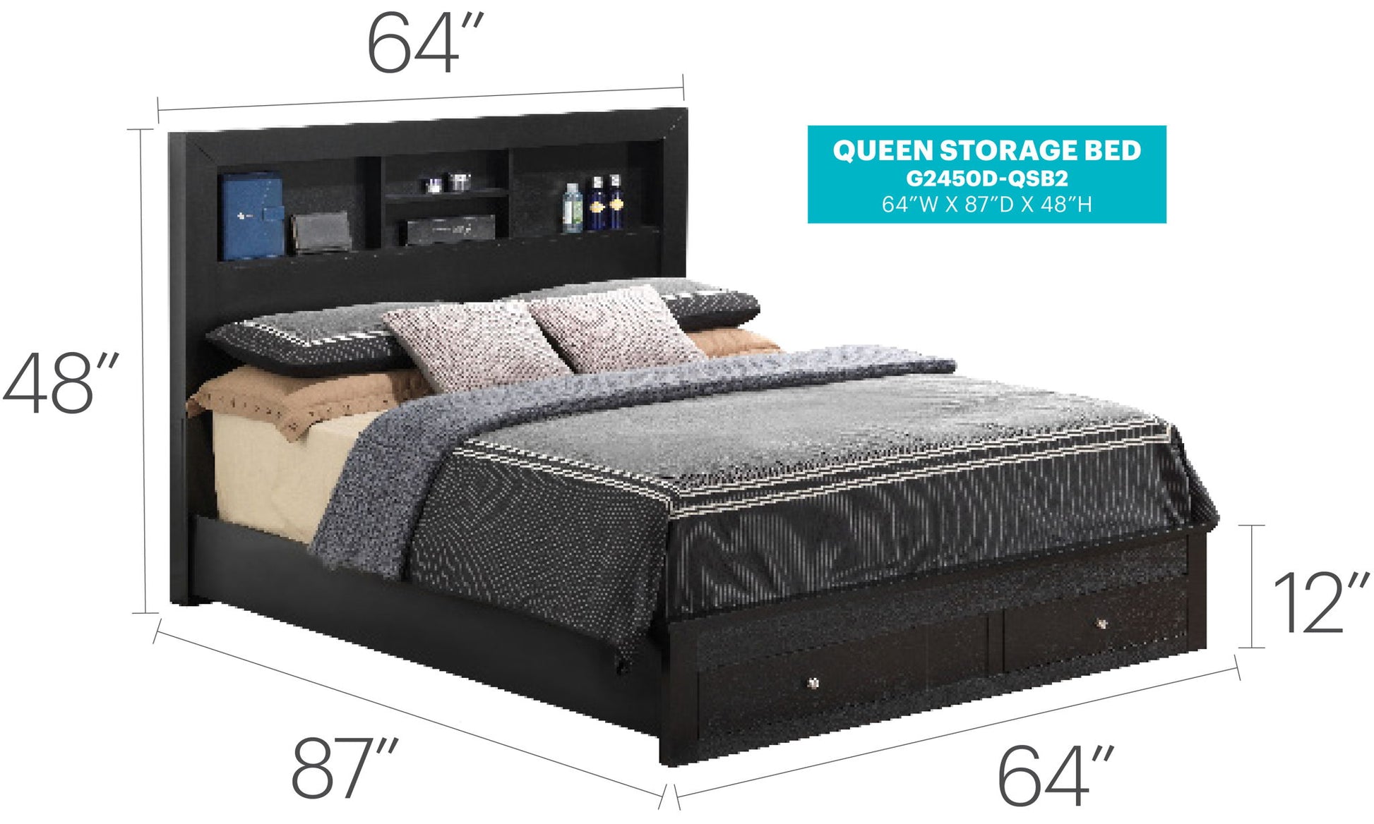 Stylish Storage Bed For Modern Spaces - The Sleep Loft - Online Mattress Showroom NYC