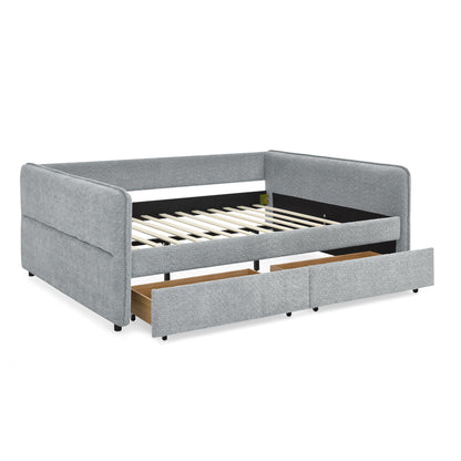 Upholstered Daybed & 2 Drawers - The Sleep Loft - Online Mattress Showroom NYC