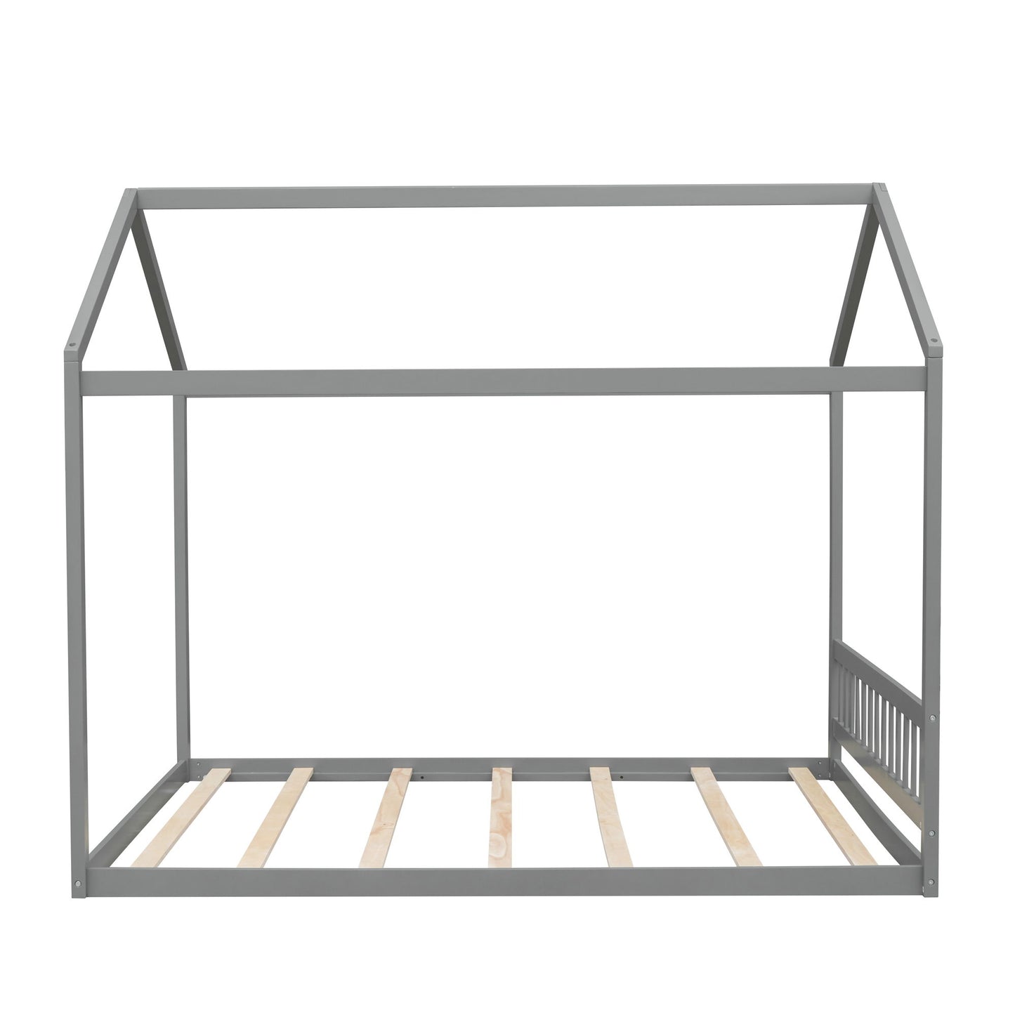 Wooden House Bed With Headboard - The Sleep Loft - Online Mattress Showroom NYC