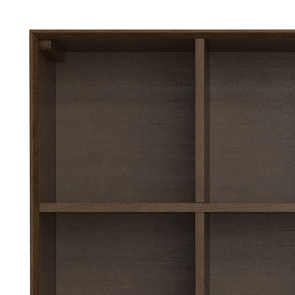 Banting - 9 Cube Bookcase With Drawers - Walnut Brown - The Sleep Loft - Online Mattress Showroom NYC