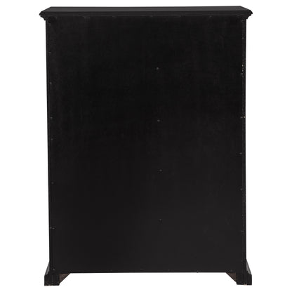 Sumerlin 6-drawer Bedroom Chest of Drawers Black