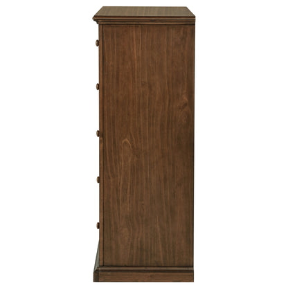 Sumerlin 6-drawer Bedroom Chest of Drawers Medium Brown