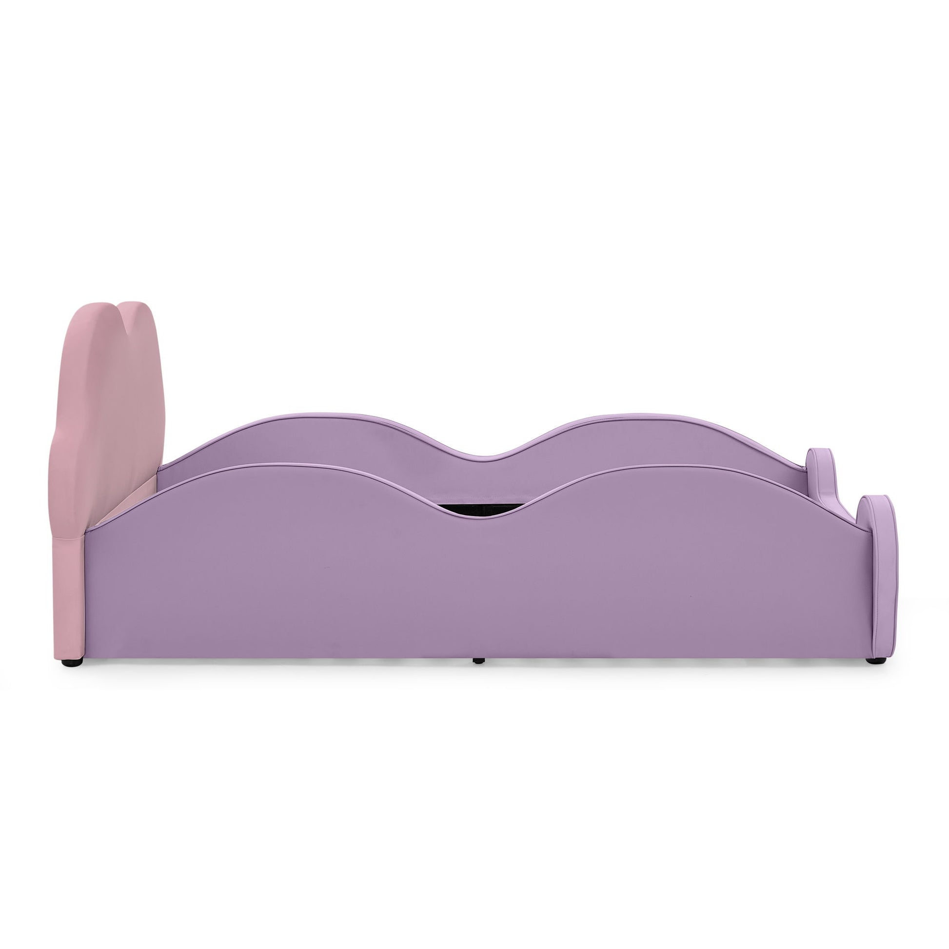 Cute Cloud Shape Bed With Guardrails Cartoon Design, Storage Pocket - The Sleep Loft - Online Mattress Showroom NYC