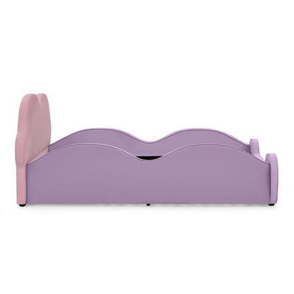 Cute Cloud Shape Bed With Guardrails Cartoon Design, Storage Pocket - The Sleep Loft - Online Mattress Showroom NYC