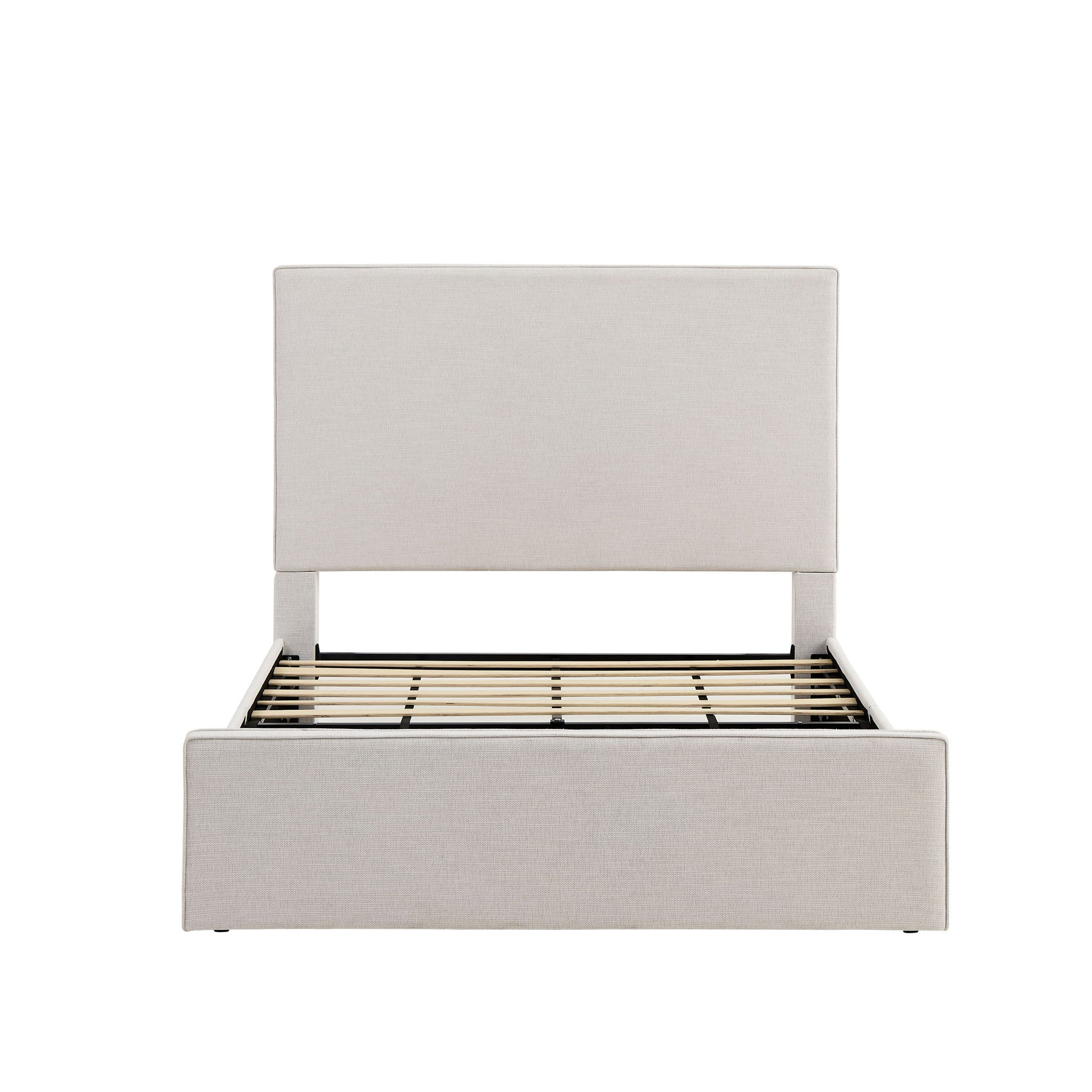 Lucas - Tall Headboard Upholstered Bed - The Sleep Loft - Online Mattress Showroom NYC