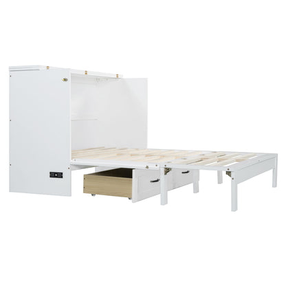 Murphy Bed With Large Drawers - The Sleep Loft - Online Mattress Showroom NYC