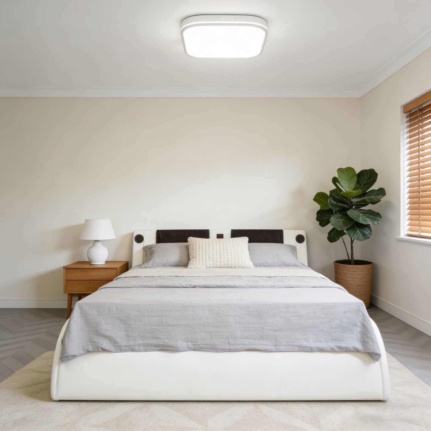 Platform Bed Frame With LED Lighting, tooth Music, Vibration Massage - The Sleep Loft - Online Mattress Showroom NYC