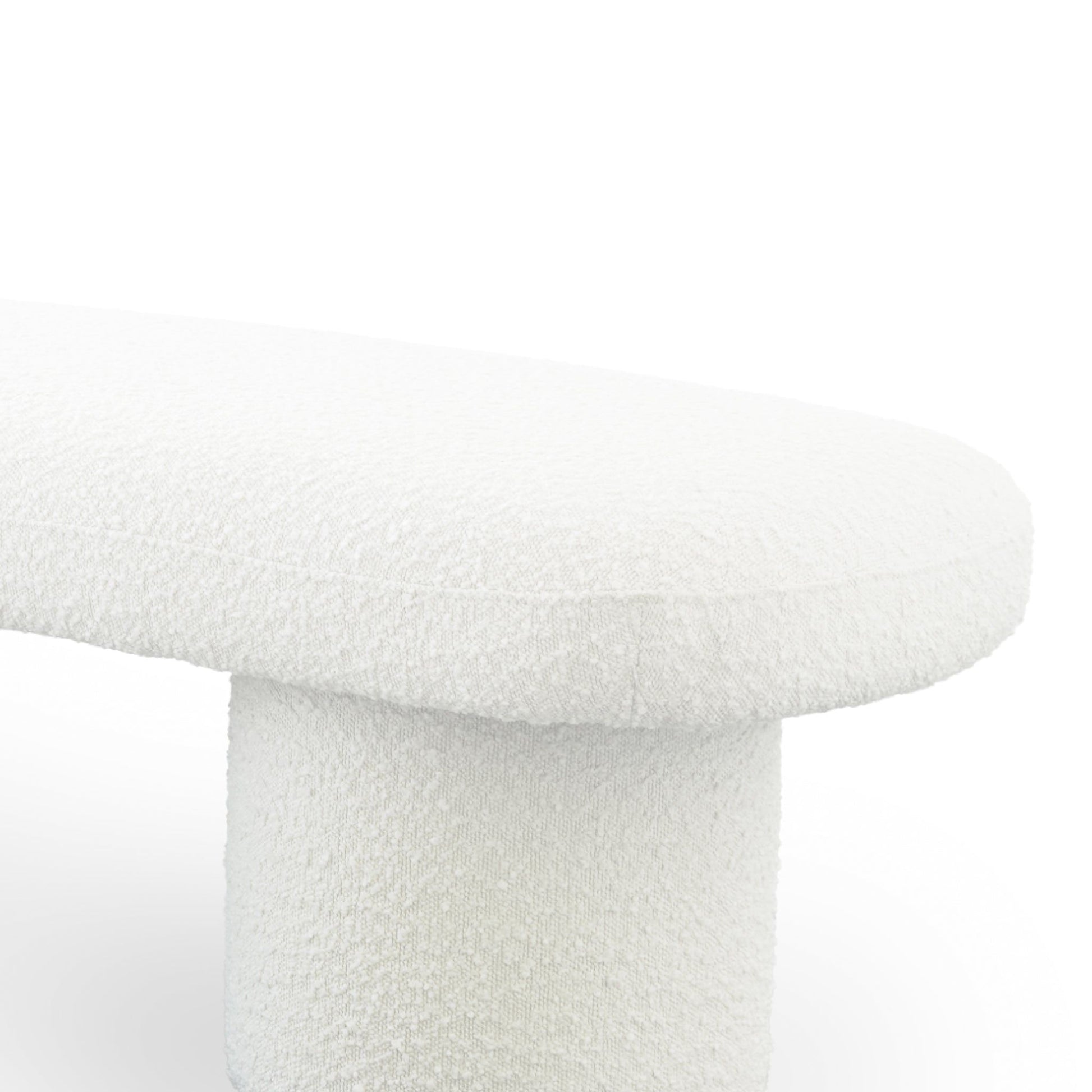 Randolph - Bench - Ivory - The Sleep Loft - Online Mattress Showroom NYC