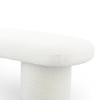 Randolph - Bench - Ivory - The Sleep Loft - Online Mattress Showroom NYC