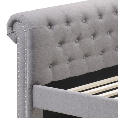 Justice - Twin Daybed With Trundle - Smoke Gray - The Sleep Loft - Online Mattress Showroom NYC