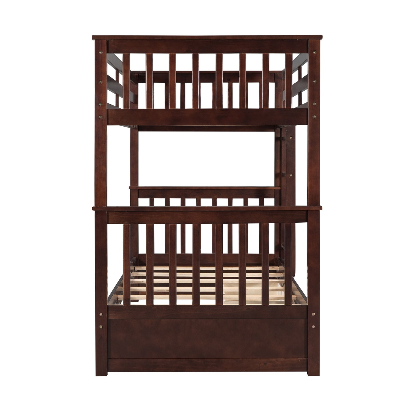 Bunk Bed With Ladders And 2 Storage Drawers - The Sleep Loft - Online Mattress Showroom NYC