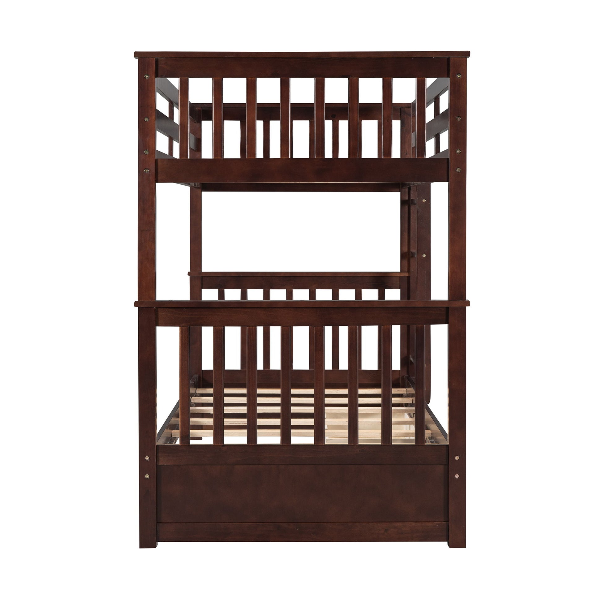 Bunk Bed With Ladders And 2 Storage Drawers - The Sleep Loft - Online Mattress Showroom NYC