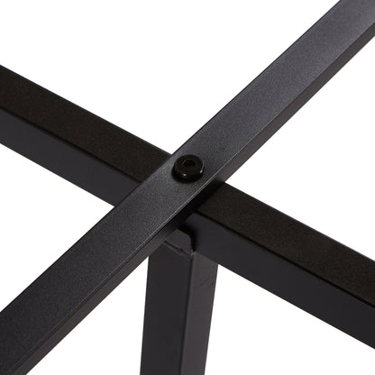 Metal Platform Bed Frame With Wooden Headboard And Footboard With USB Liner, LED Lights, No Box Spring Needed, Large Under Bed Storage - The Sleep Loft - Online Mattress Showroom NYC