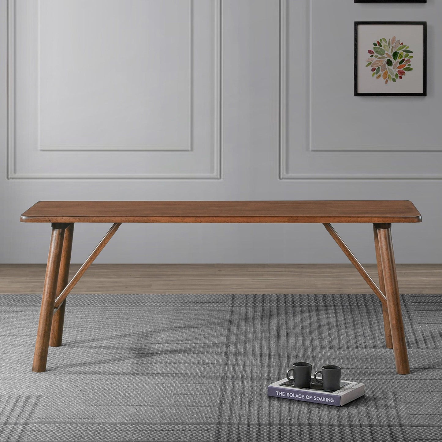 Molly - Bench - Walnut Brown - The Sleep Loft - Online Mattress Showroom NYC
