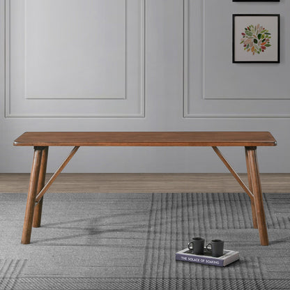 Molly - Bench - Walnut Brown - The Sleep Loft - Online Mattress Showroom NYC