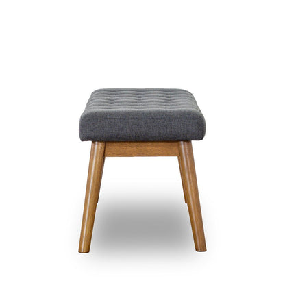 Delilah - Modern Bench - Gray - The Sleep Loft - Online Mattress Showroom NYC