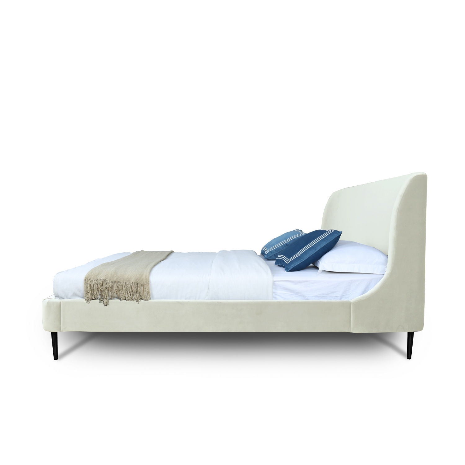 Heather - Modern Upholstered Bed - The Sleep Loft - Online Mattress Showroom NYC