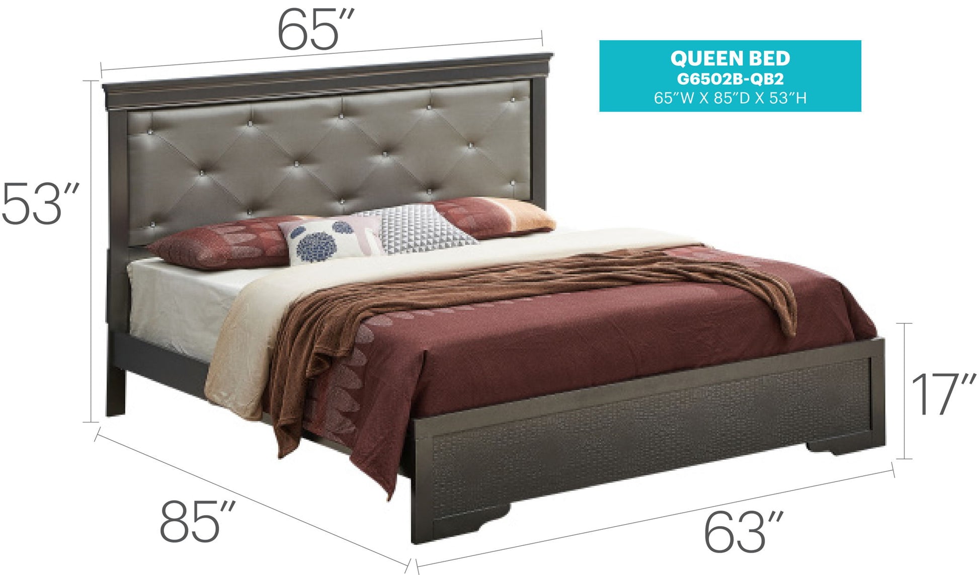 Chic Elegantly Designed Transitional Bed - The Sleep Loft - Online Mattress Showroom NYC
