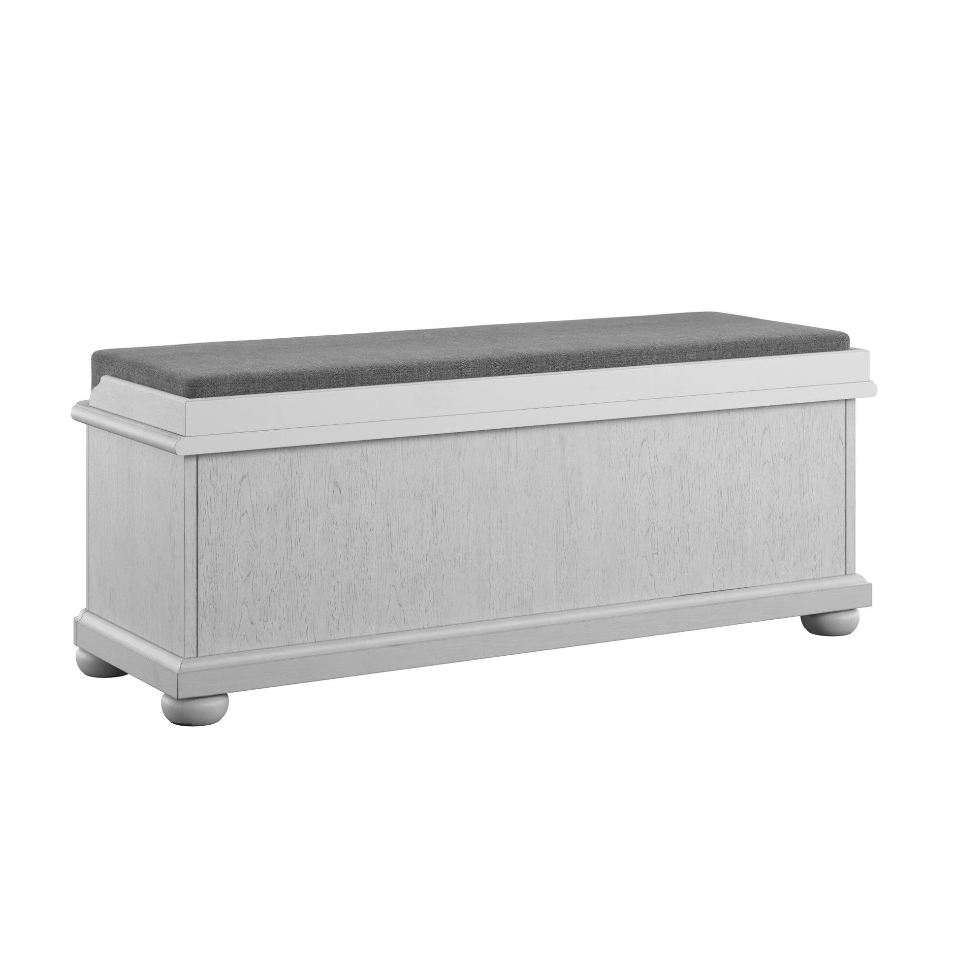 Storage Bench - Gray - The Sleep Loft - Online Mattress Showroom NYC