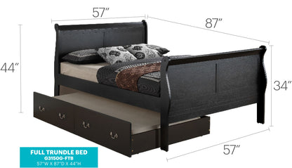 Elegant Trundle Bed With Timeless Charm - The Sleep Loft - Online Mattress Showroom NYC