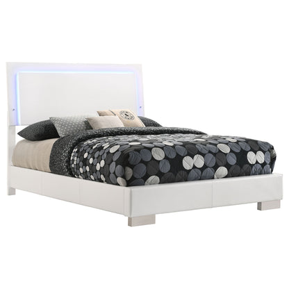 Felicity - LED Panel Bed With Built In Lighting - The Sleep Loft - Online Mattress Showroom NYC