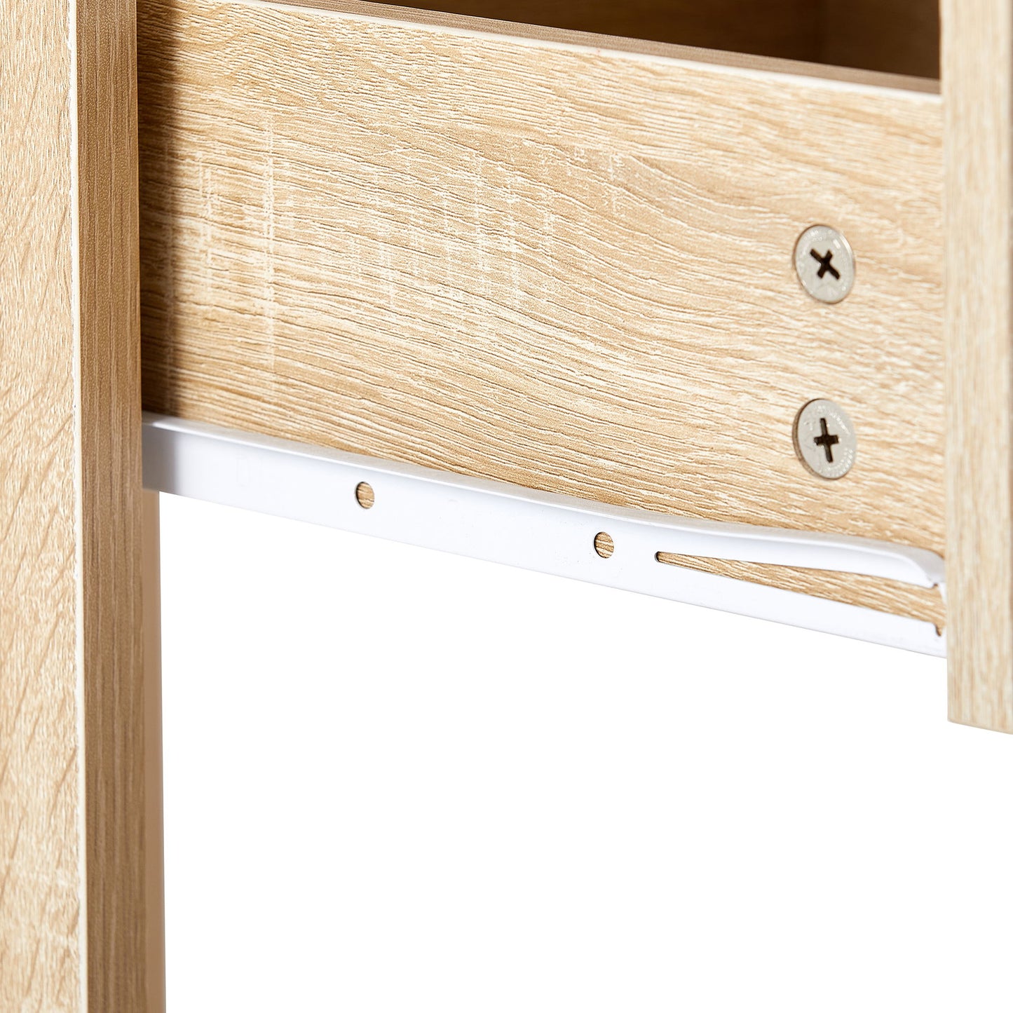 15.75" Rattan End Table With Drawer, Modern Nightstand, Side Table For Living Room, Bedroom - The Sleep Loft - Online Mattress Showroom NYC