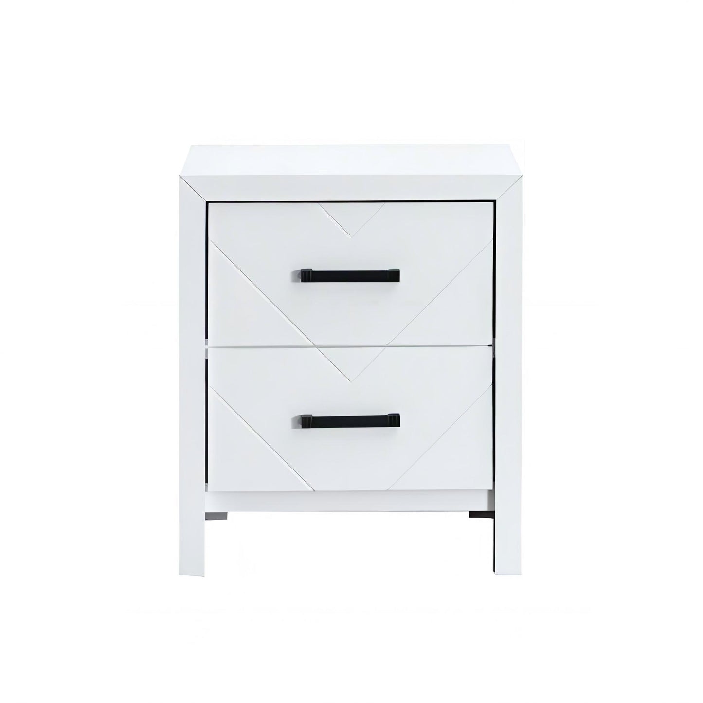 Morris - 2 Drawers Nightstand - The Sleep Loft - Online Mattress Showroom NYC