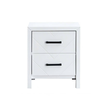 Morris - 2 Drawers Nightstand - The Sleep Loft - Online Mattress Showroom NYC
