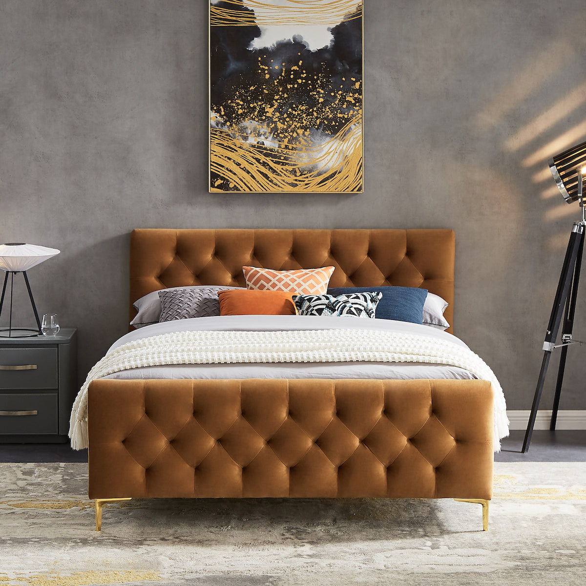 Bailey - Elegant Design Bed - The Sleep Loft - Online Mattress Showroom NYC