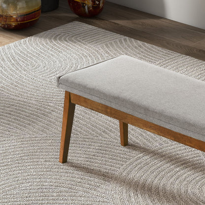 Warren - Bench - Ash Gray - The Sleep Loft - Online Mattress Showroom NYC