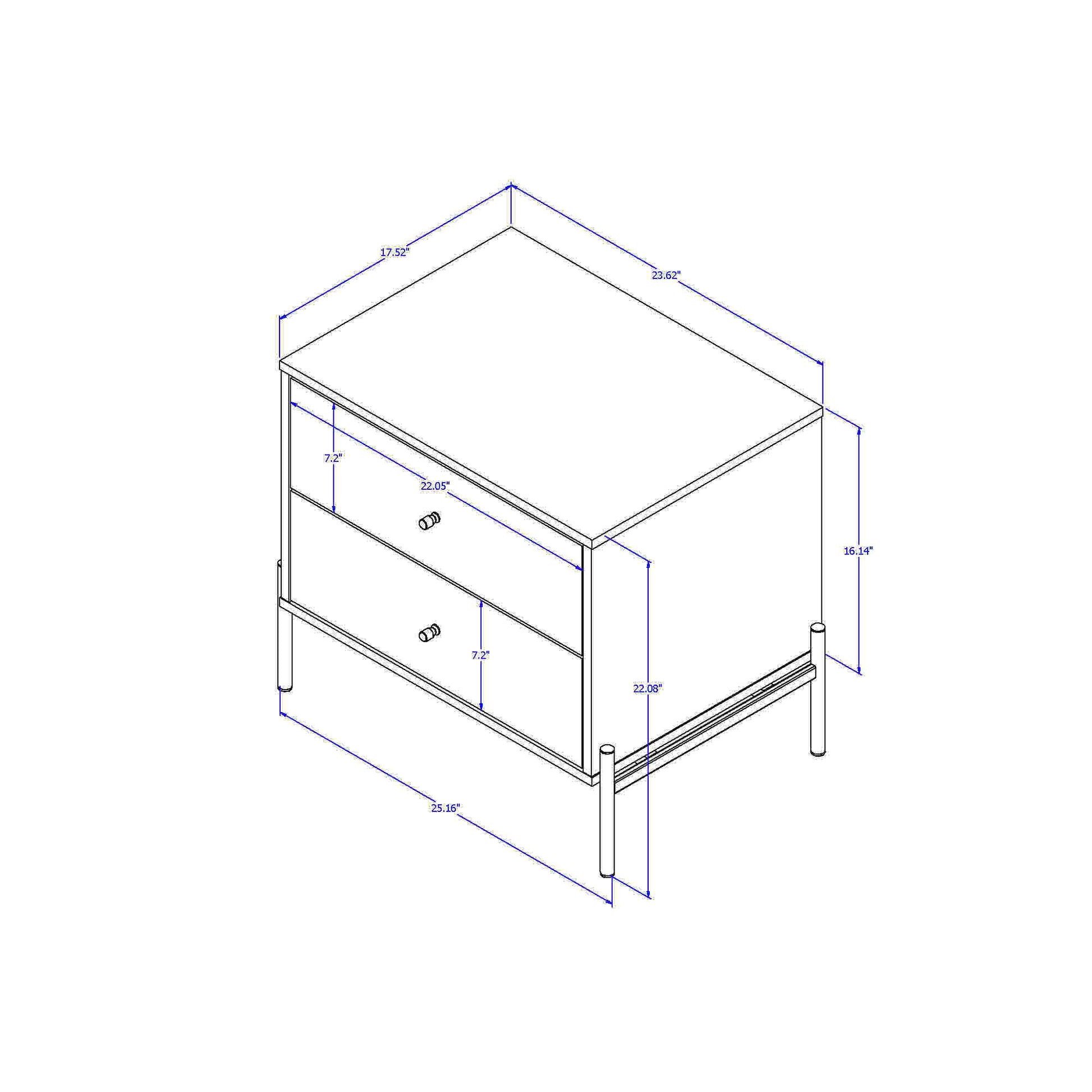 Jasper - Nightstand - The Sleep Loft - Online Mattress Showroom NYC