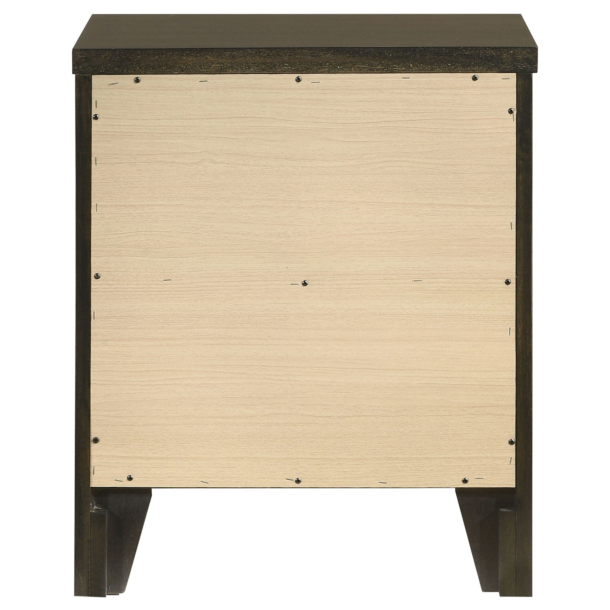 Clement - 2 Drawer Nightstand Bedside Table - Espresso - The Sleep Loft - Online Mattress Showroom NYC