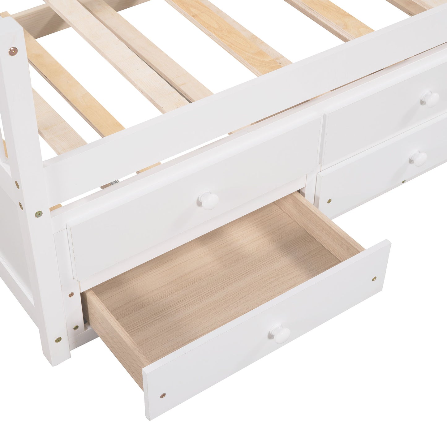 Twin Size Daybed With Trundle And Drawers - The Sleep Loft - Online Mattress Showroom NYC